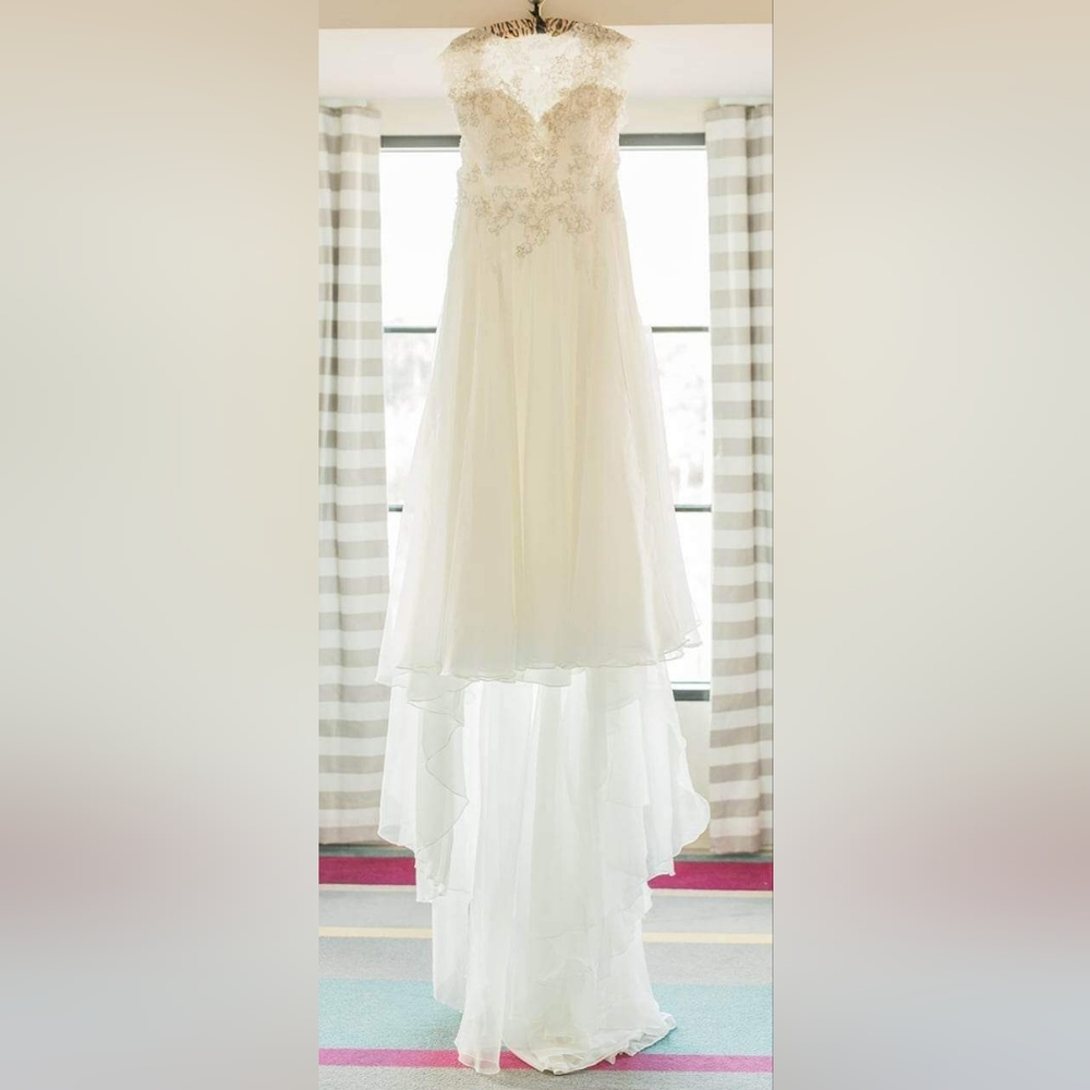 Pronovias Atlantis Plus Size Wedding Gown - Size 20